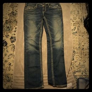 Silver Aiko Jean's 30x34